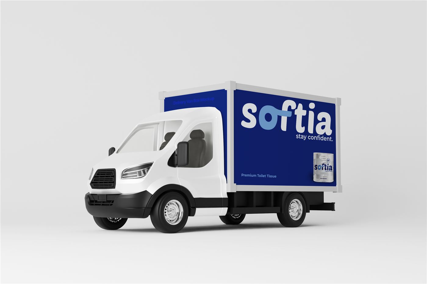 Softia delivery truck