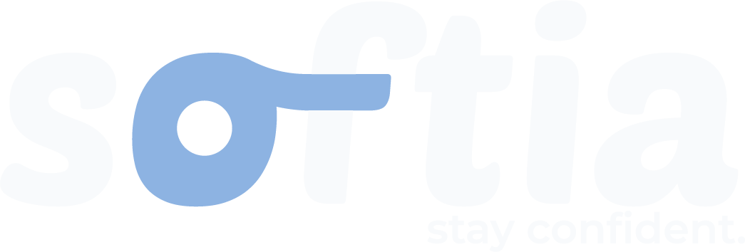 Softia · stay confident.